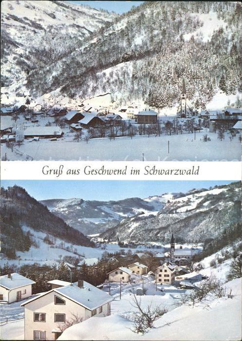 Geschwend Todtnau Im Winter