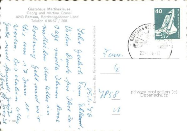 Ramsau Berchtesgaden Gästehaus Martinsklause – Bild 2