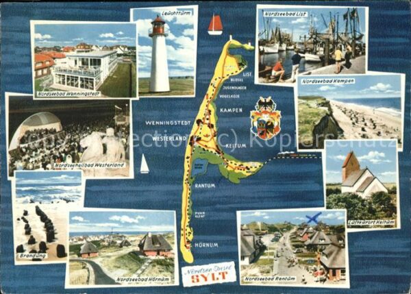 Sylt mit div.Orten