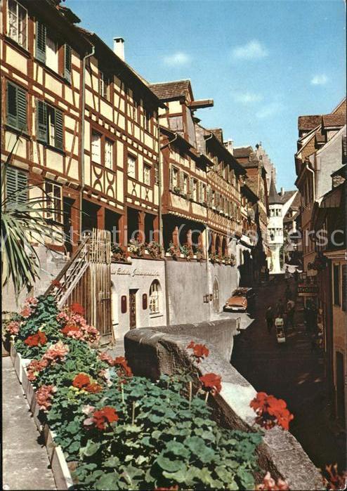 Meersburg Bodensee Strassenpartie