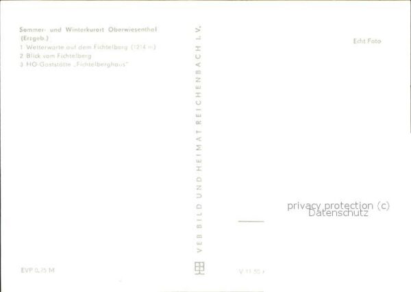 Oberwiesenthal Erzgebirge --- – Bild 2