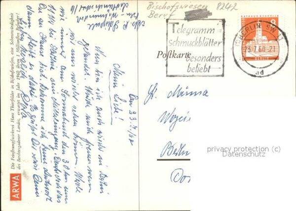 Bischofswiesen Feinstrumpfwirkereim von Hans Thierfeld – Bild 2