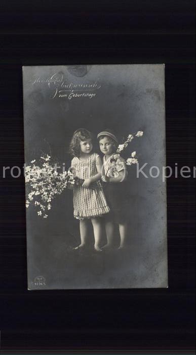 Geburtstag Kinder Blumen