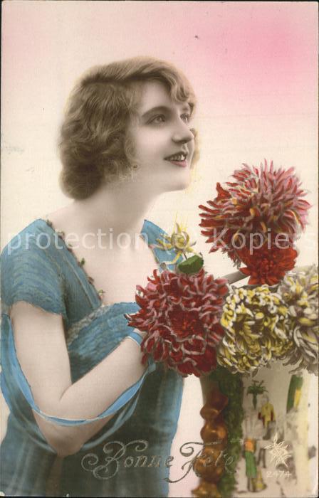 Blumen Glückwünsche Bonne Fete Frau