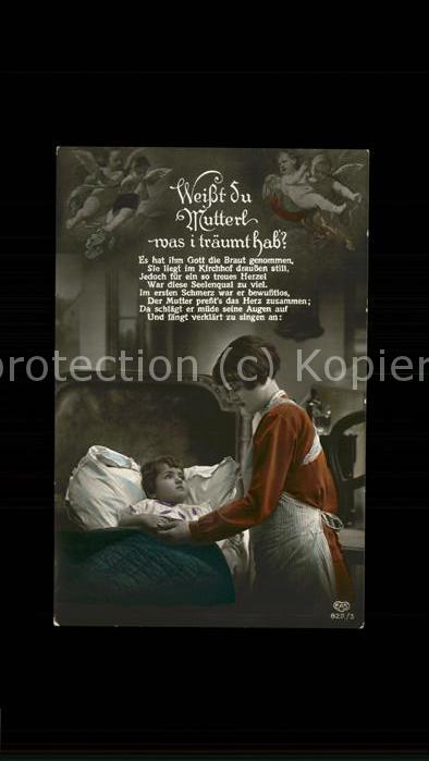 Engel Mutter Kind Bett