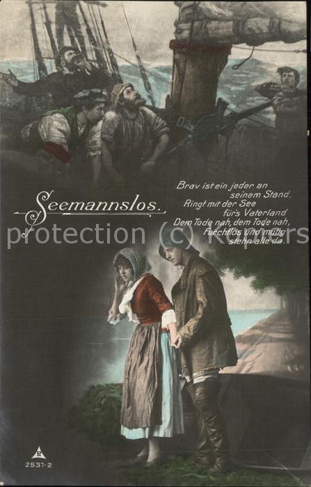 Marine Seefahrt Seemannslos Tracht