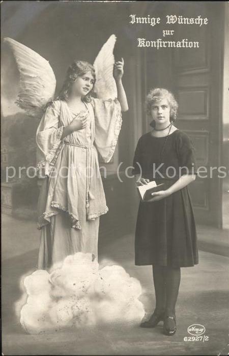 Konfirmation Engel Mädchen