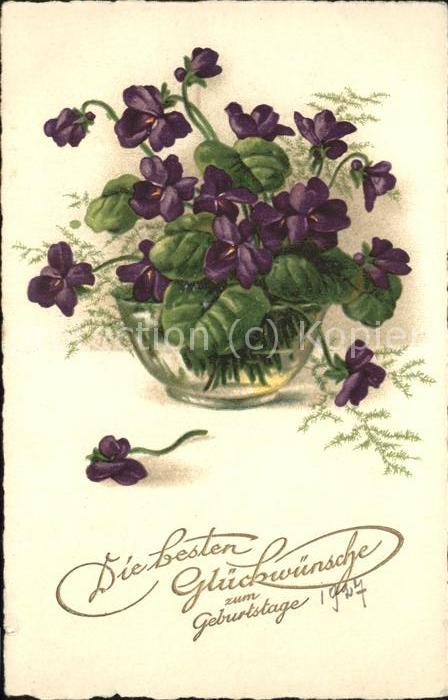 Geburtstag Blumen Vase Strauss