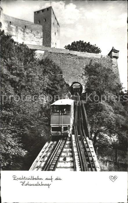 Bergbahn Drahtseilbahn Hohensalzburg
