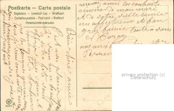 Engel Bonne Fete Blumen – Bild 2