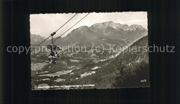 Seilbahn Jennerbahn Berchtesgaden Unterberg