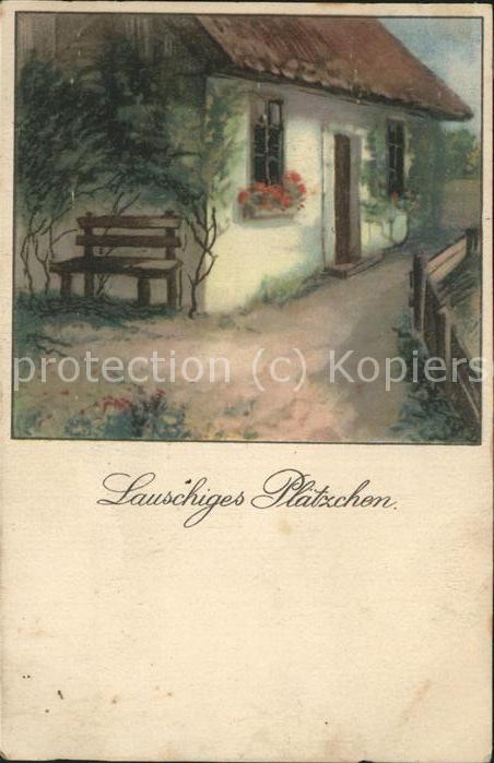 Kuenstlerkarte Lauschiges Plätzchen