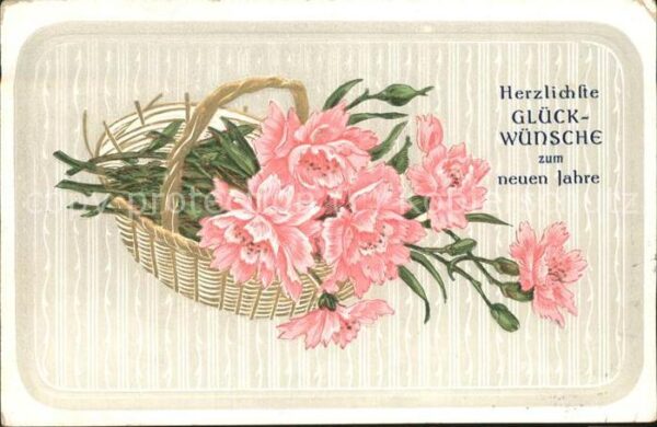 Neujahr Glückwünsche Blumen