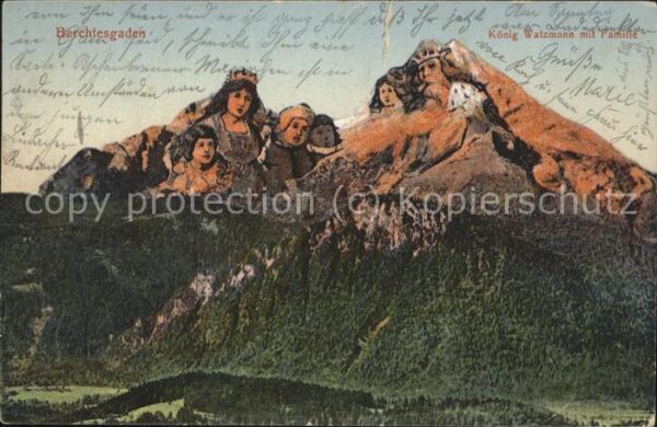 Watzmannsberg Familie Berchtesgaden Watzmann