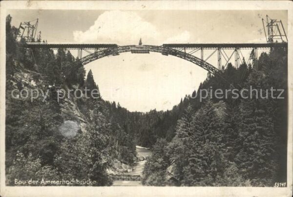 Bruecken Bauwerke Bau Ammerhochbrücke