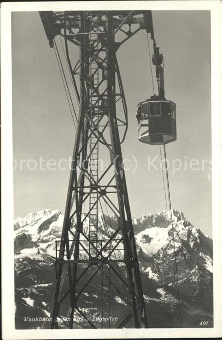 Seilbahn Wankbahn Zugspitze