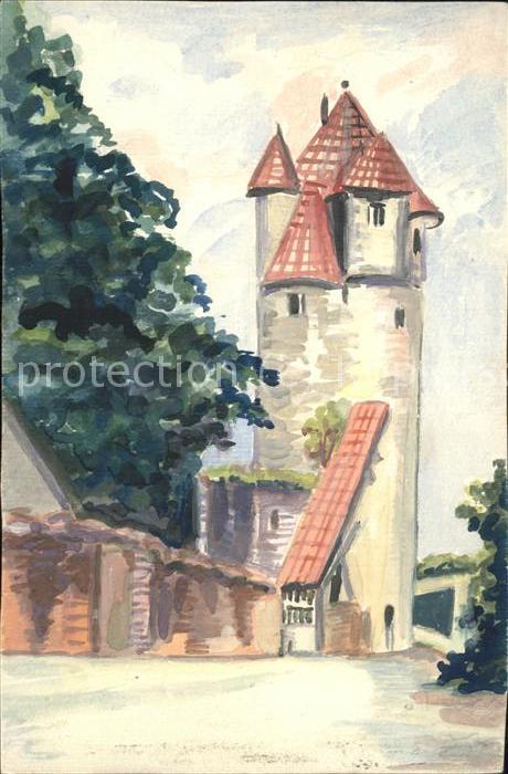 Kuenstlerkarte Turm