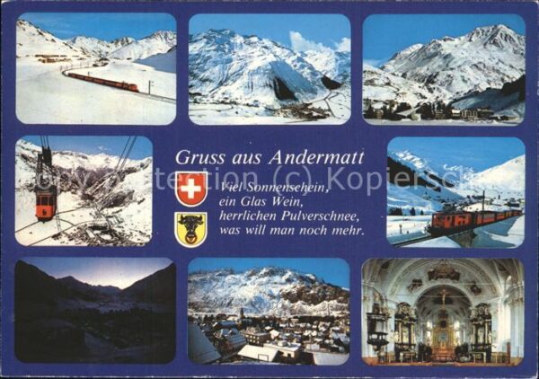 Seilbahn Andermatt Wappen