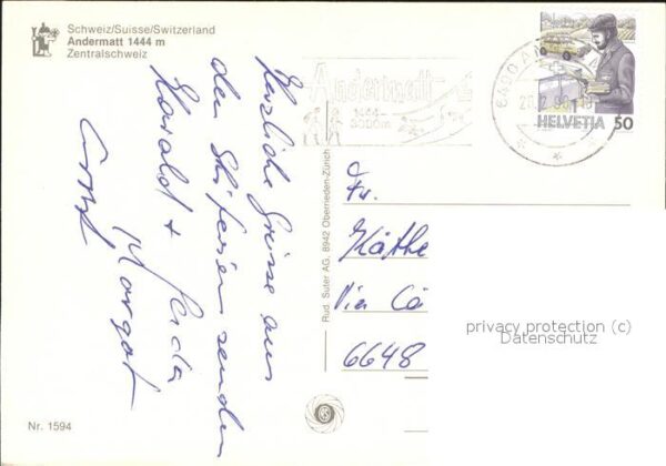 Seilbahn Andermatt Wappen – Bild 2