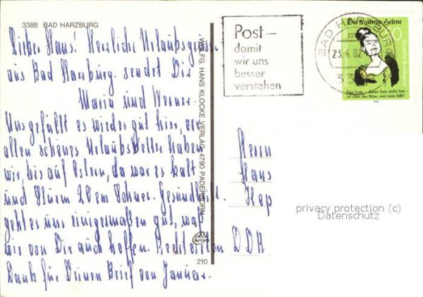 Wappen Bad Harzburg Bergbahn Wandelhalle Brunn – Bild 2