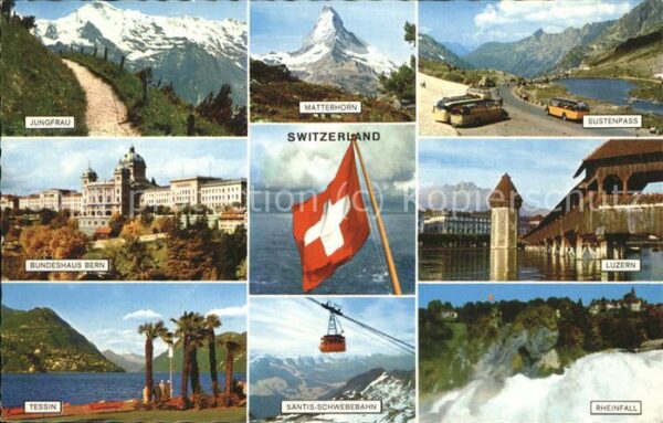 Seilbahn Matterhorn Rheinfall Schweiz Luzern Fah