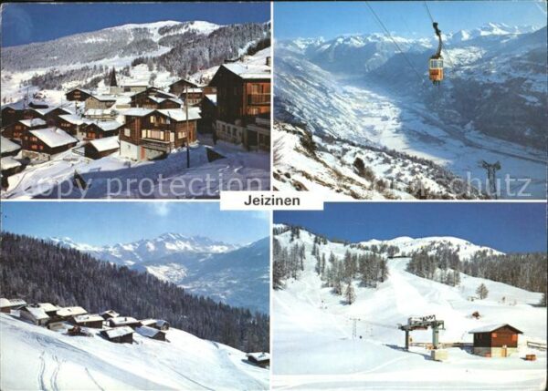 Seilbahn Jeizinen Winter