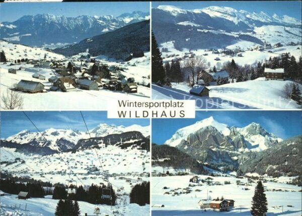Sessellift Wintersportplatz Wildhaus