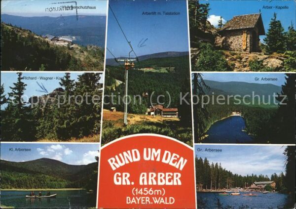 Sessellift Gr. Arbersee Arber-Kapelle Bayr. Wald