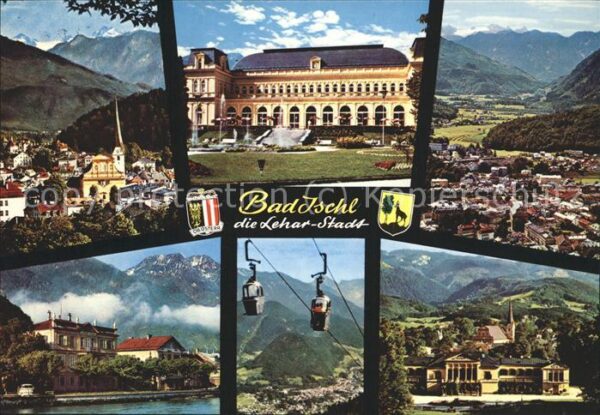 Seilbahn Wappen Bad Ischl Lehar-Stadt Wappen