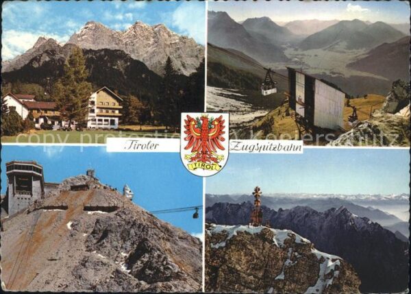 Seilbahn Zugspitzbahn Tirol Wappen