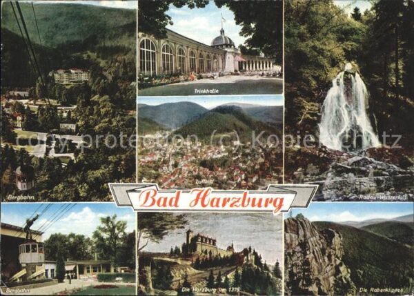 Seilbahn Radau Wasserfall Bad Harzburg