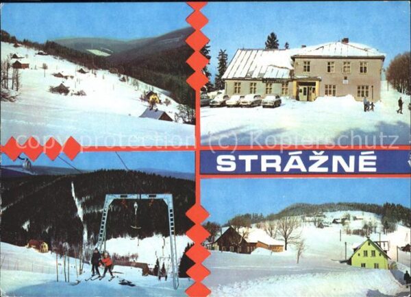 Sessellift Skilift Strazne Winter