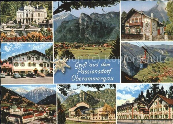 Seilbahn Passionsdorf Oberammergau Edelweiss