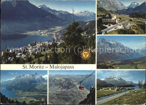 Seilbahn St. Moritz Malojapass