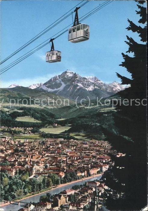 Seilbahn Innsbruck Nordkettenbahn Serles Austria
