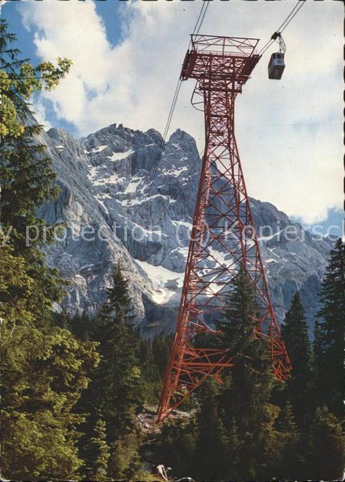 Seilbahn Bayer. Zugspitzbahn