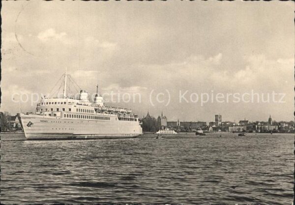 Dampfer Oceanliner Fährschiff Sassnitz Rostock
