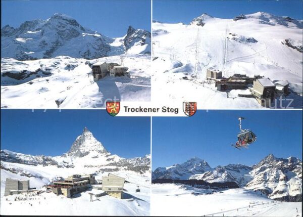 Sessellift Skilift Trockener Steg Wappen