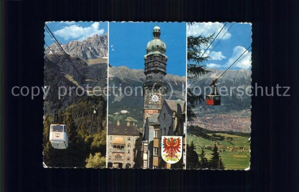 Seilbahn Wappen Kirche Innsbruck