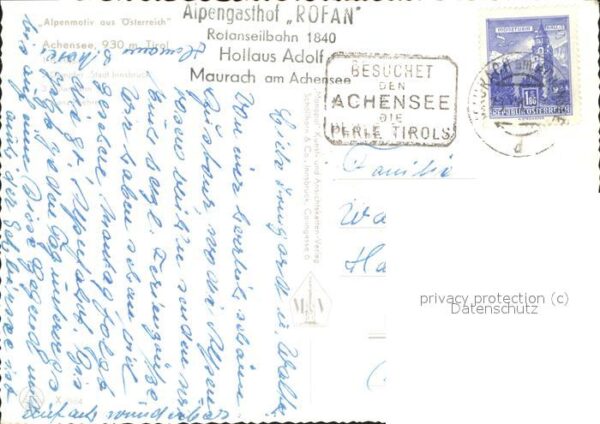 Seilbahn Wappen Achensee Tirol Dampfschiff – Bild 2