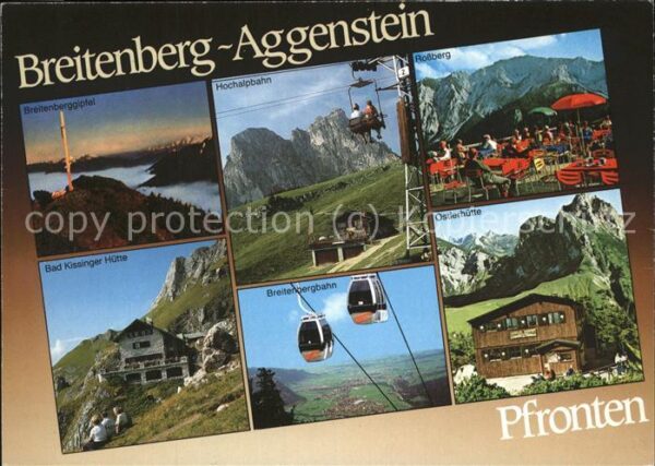 Seilbahn Breitbergbahn Pfronten Sessellift Roßbe