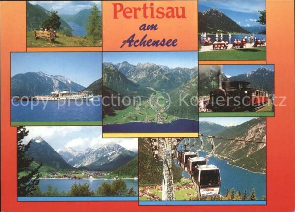 Eisenbahn Bergbahn Seilbahn Pertisau Achensee