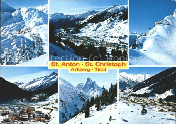 Seilbahn St. Anton St. Christoph Arlberg-Tirol