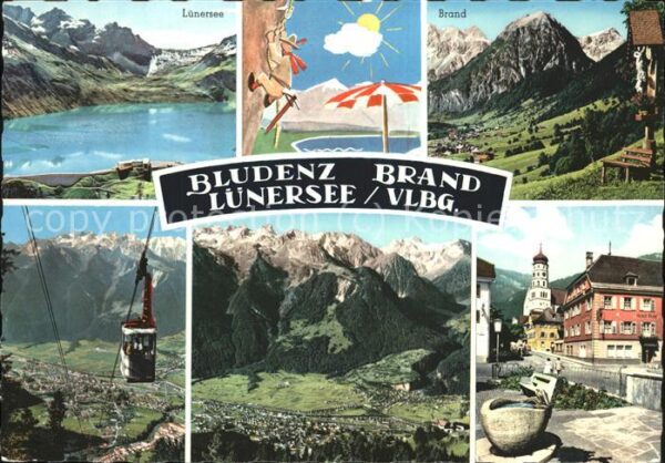 Seilbahn Bludenz Brand Lünersee