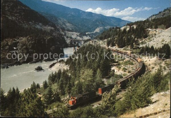 Eisenbahn Fraser Canyon Canada