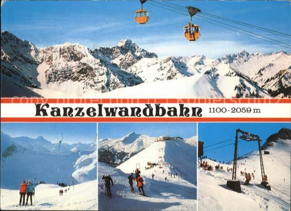 Seilbahn KanzelwandbahnRiezlern Kleinwalsertal S