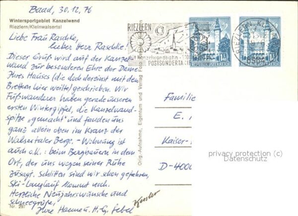 Seilbahn KanzelwandbahnRiezlern Kleinwalsertal S – Bild 2