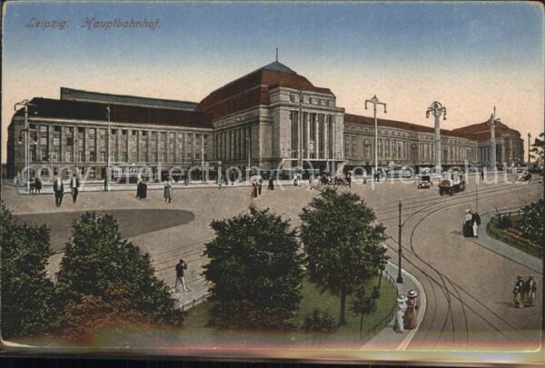 Bahnhof Leizpig Hauptbahnhof Strassenbahn