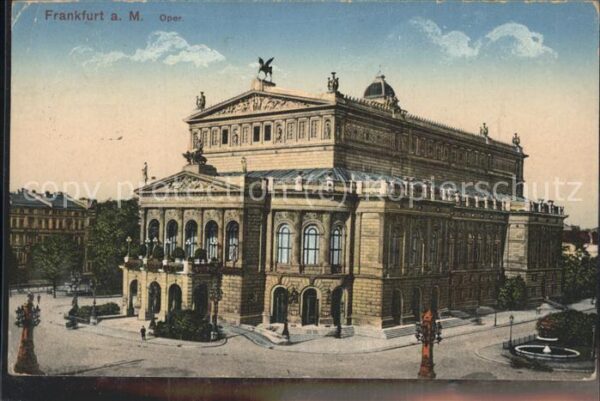 Opergebaeude Frankfurt a. Main