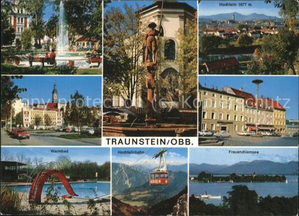 Seilbahn Traunstein OBB. Warmbad Brunnen Frauenc